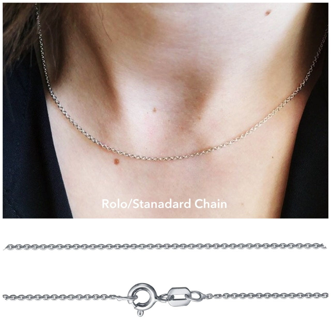 Customised Sideway Arabic Initials Necklace