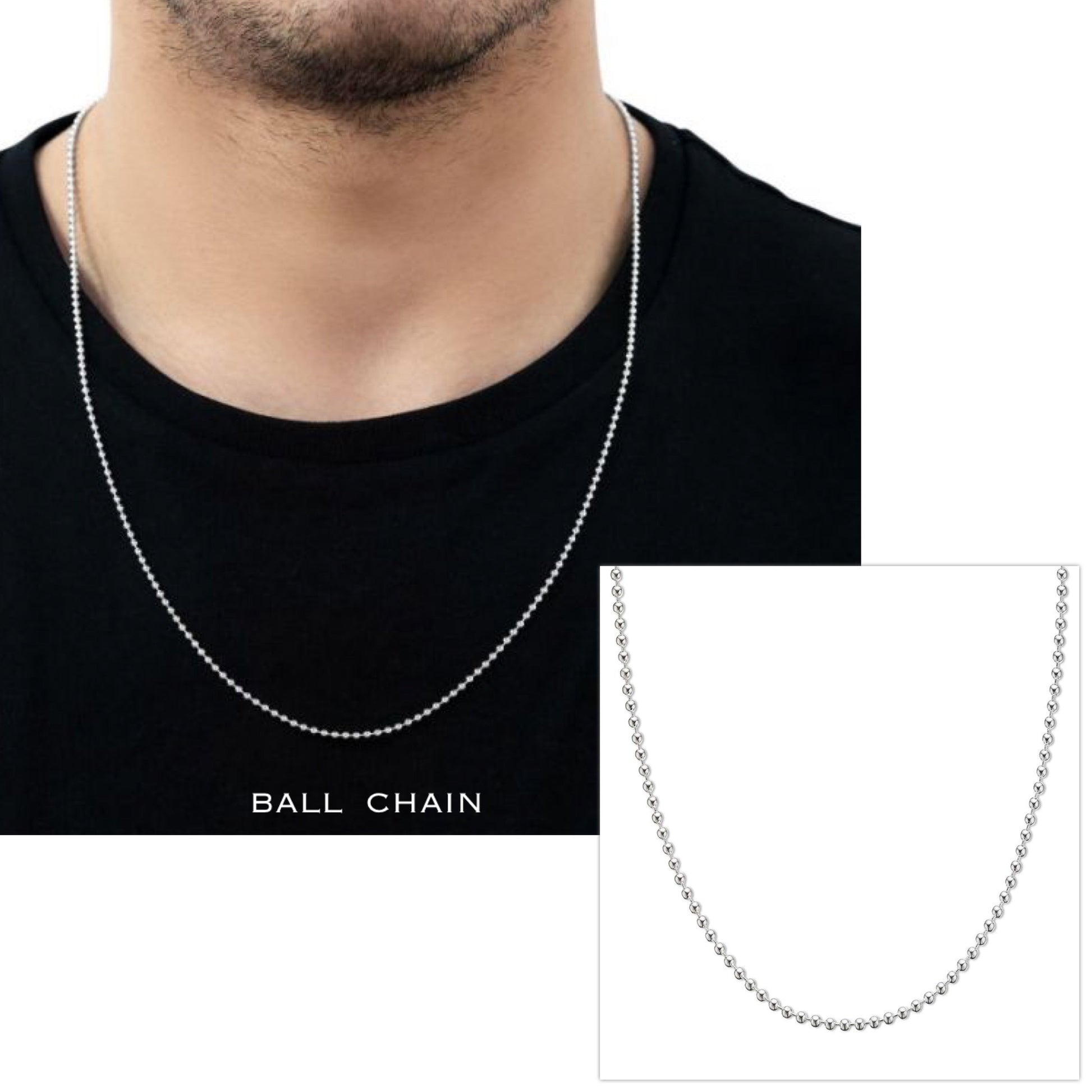 Arabic Bar Necklace for Men