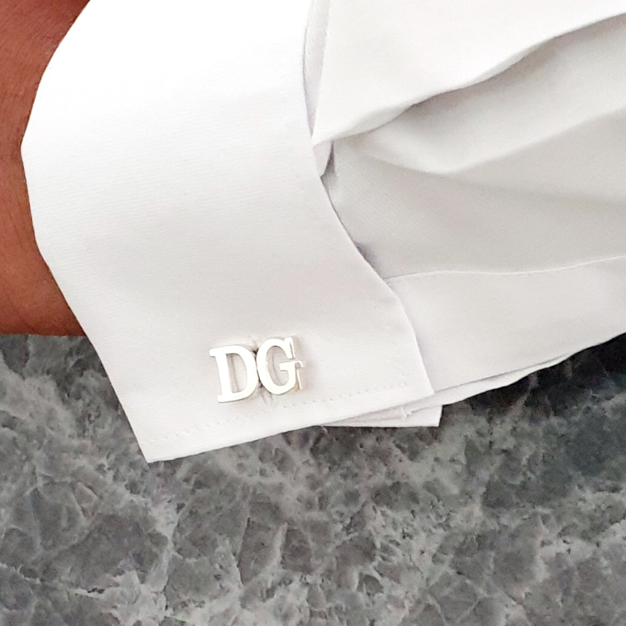 Personalized Cufflinks with Initials