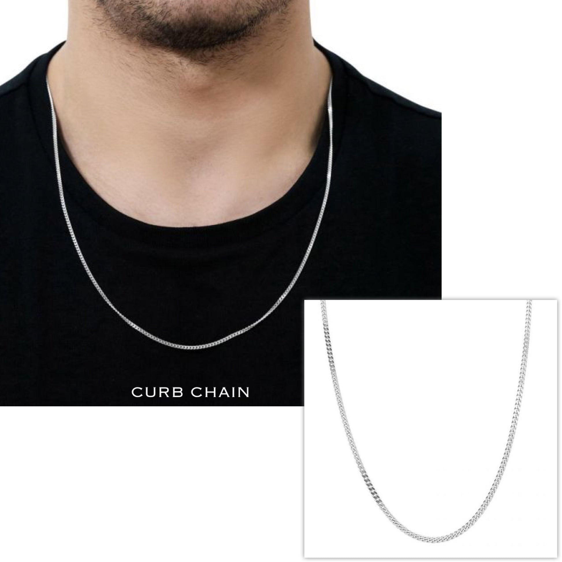 Arabic Bar Necklace for Men