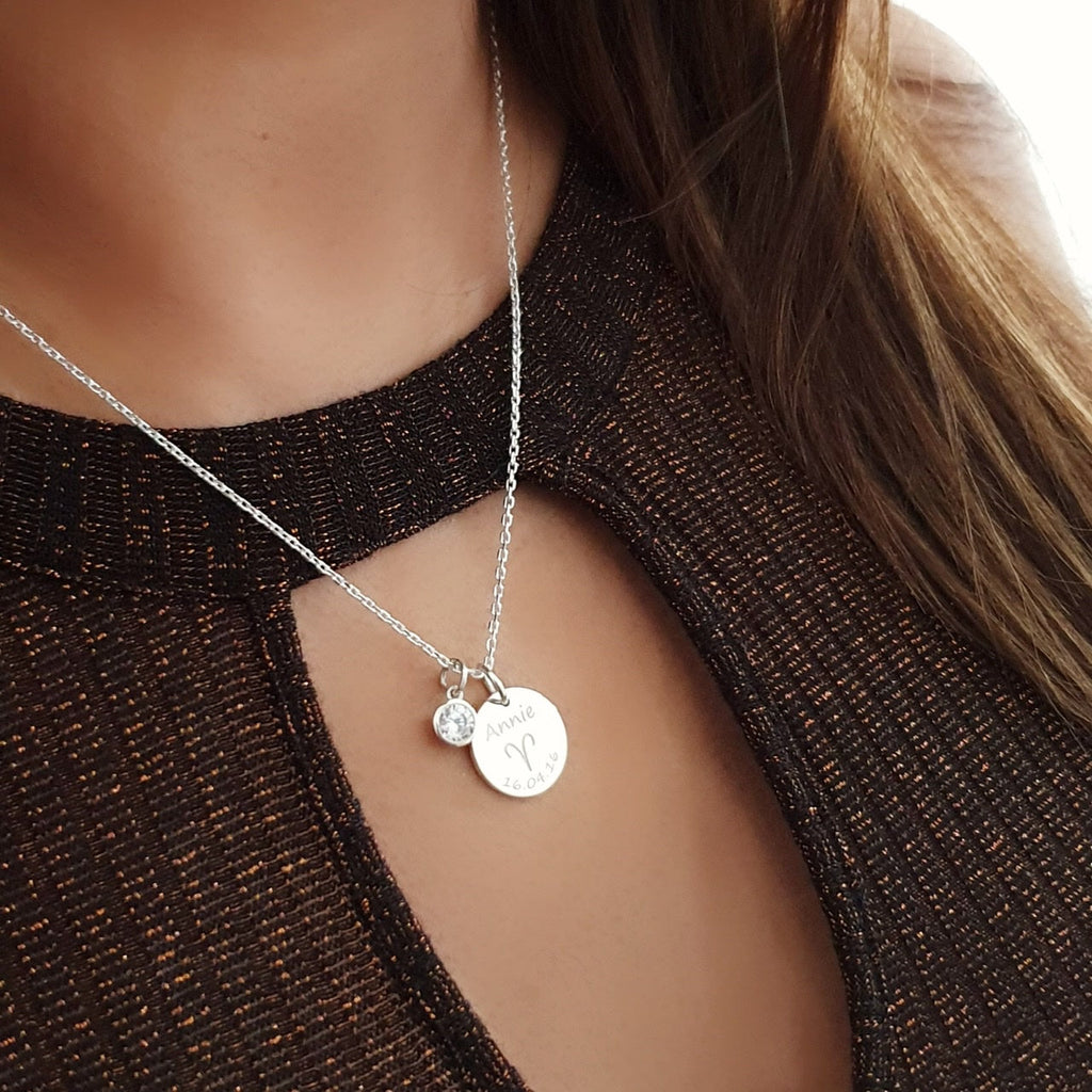 Personalized Horoscope Necklaces