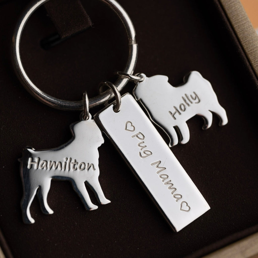 Customized Key Ring with Pet’s Charms