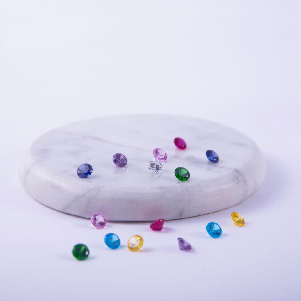 Personalized Earings in Round Shape