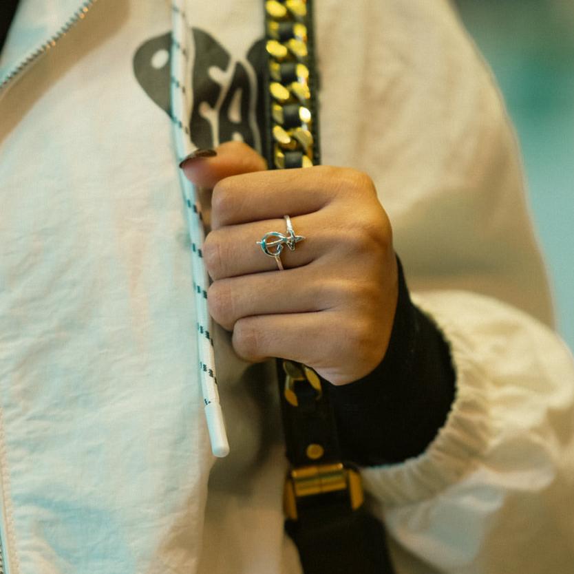 Ring with 2 Initials